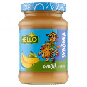 Hello Ovocná svačinka s banány 190g