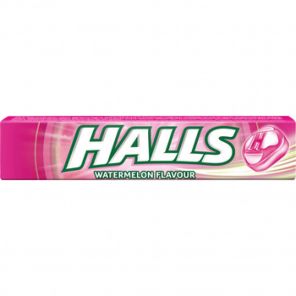 HALLS Watermelon 33,5g RŮŽOVÉ