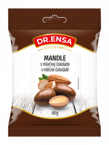 Dr. Ensa Mandle v mléčné čokoládě 80g