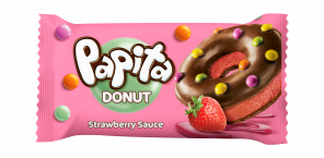 DONUT PAPITA JAHODOVY 40G