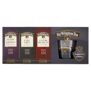 Sir Winston Tea English Tea Tradition 3 x 20 sáčků 111g + hrnek