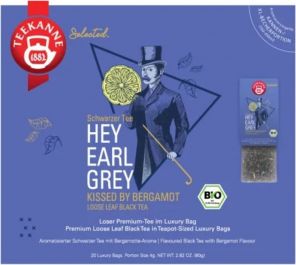 TEEKANNE Hey Earl Grey Luxury Bag 20x5.5g