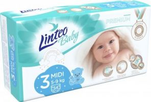 LinteoBaby Pleny Midi č. 3 5-9 kg